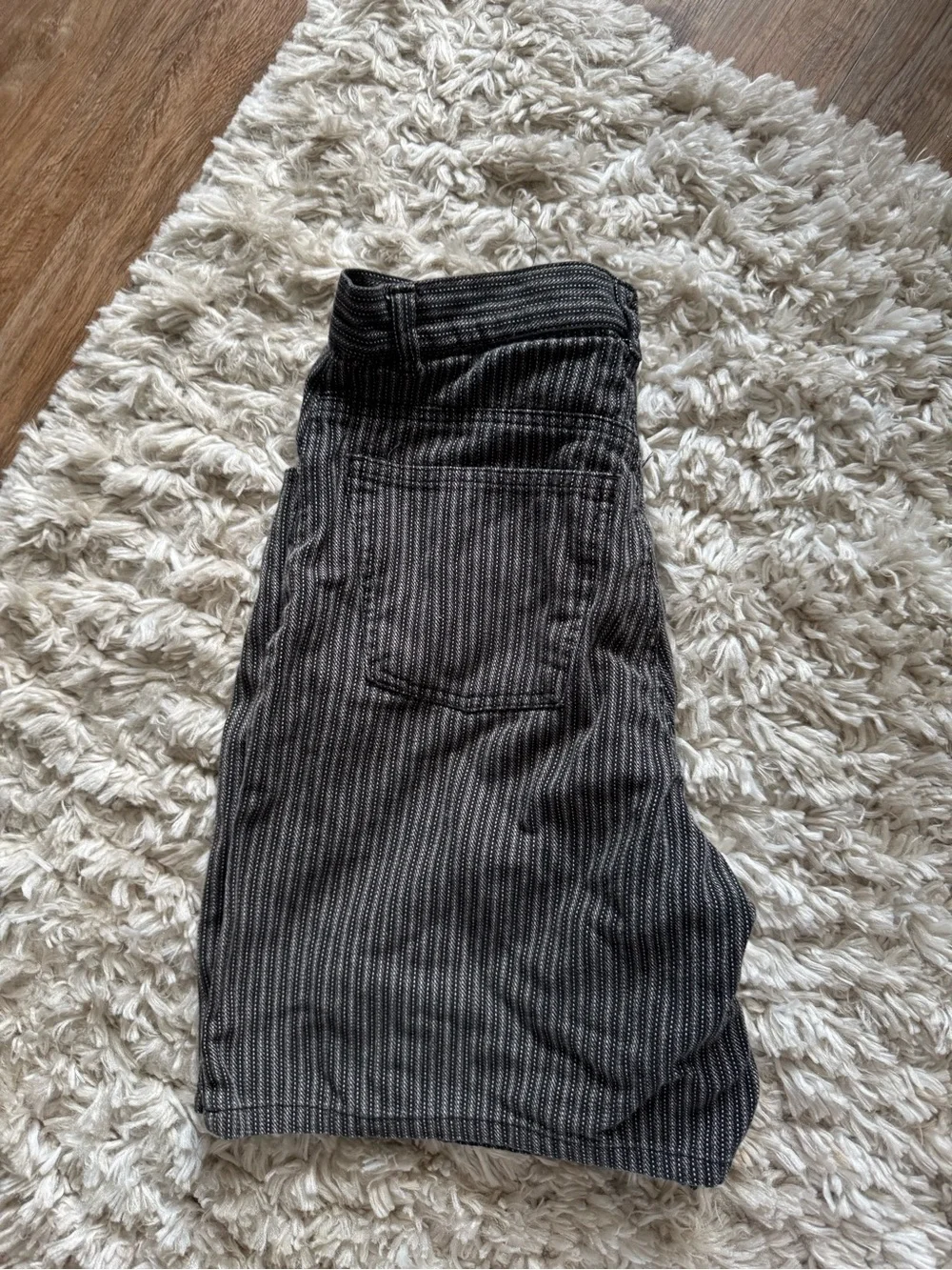 Izod Club Women's Vintage Pinstripe Bermuda Shorts